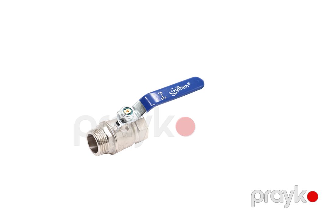 Gülben vintil göy qulp 1 F1*M1 GN31002 — Santexnika, Bakı (2)