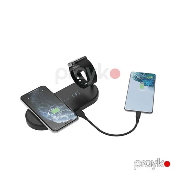 Powerology 4 in 1 Charging Dock 60W UK Black — Mallar, Bakı (3)