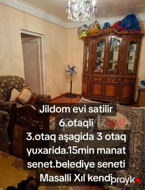 Masallı, Xıl kəndində yerləşən 2 mərtəbəli “Jildom” evi satılır — Masallı