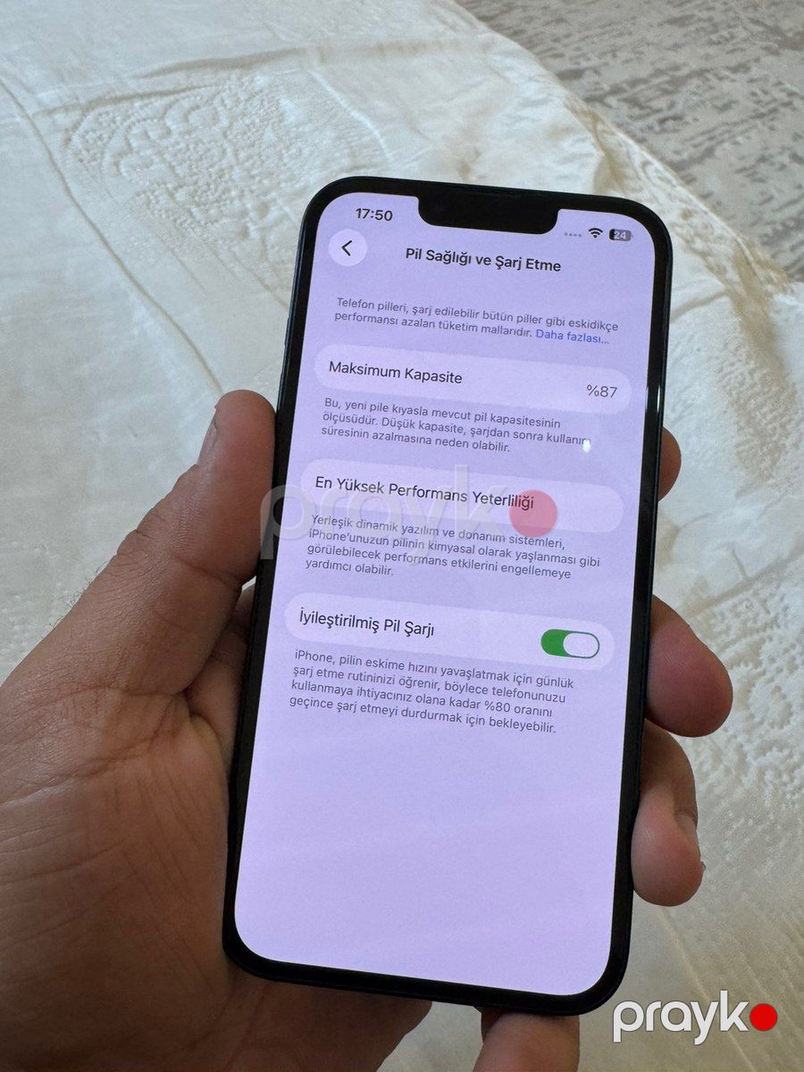 Apple iPhone 14 Blue 128GB/6GB — Smartfonlar, Gəncə (6)