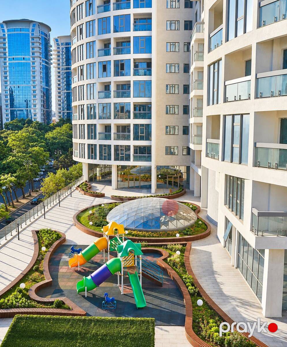 Satılır 3 otaqlı yeni tikili 105 m² — Mənzil, Bakı (2)