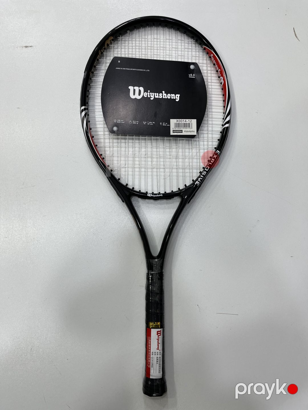 Tennis üçün raketka X0014-12, qara, alüminium/qrafit — Mallar, Bakı (3)