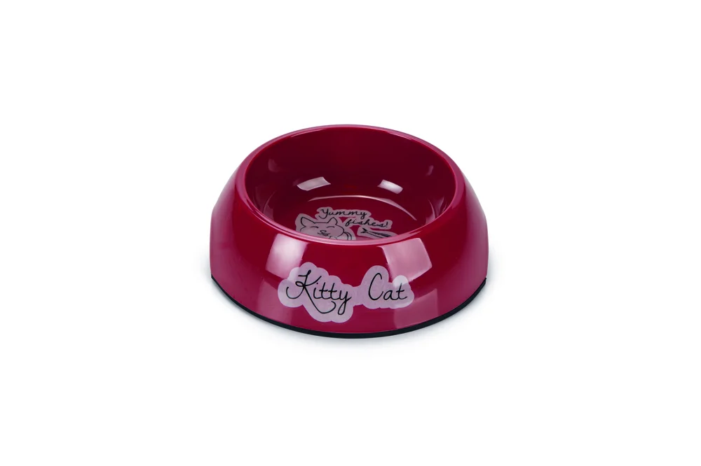 Beeztees Melamine bowl Kitty Cat melamin kasa, Ø 14×4,5 sm — Bakı