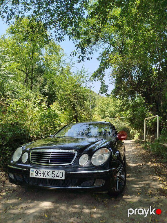 Mercedes E 220, 2.2 L, 2002 il, 230 333 km — Avtomobillər, Lerik (2)