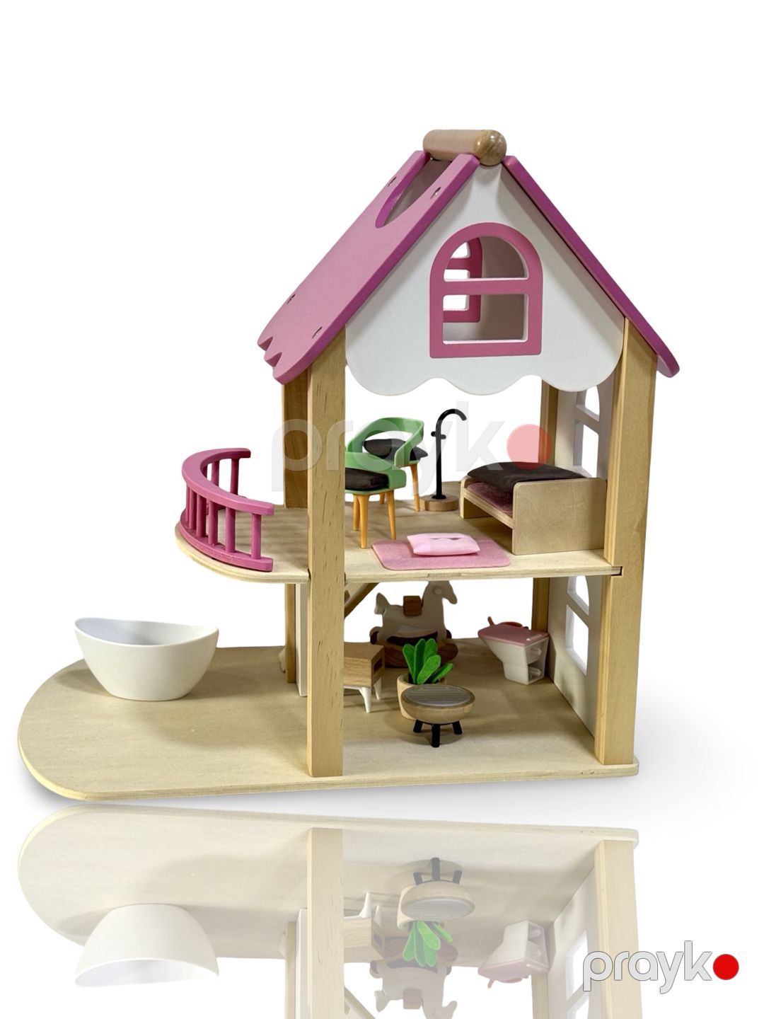 Kukla evi No brand, 3+, MDF, Aksesuarlarla — Mallar, Bakı (2)