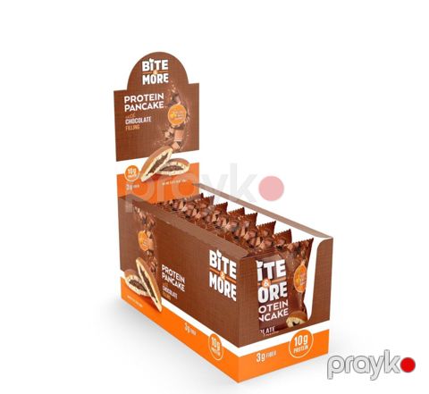 Proteinli pankeyk Bite&More Şokolad, 50x12 əd — Bakı