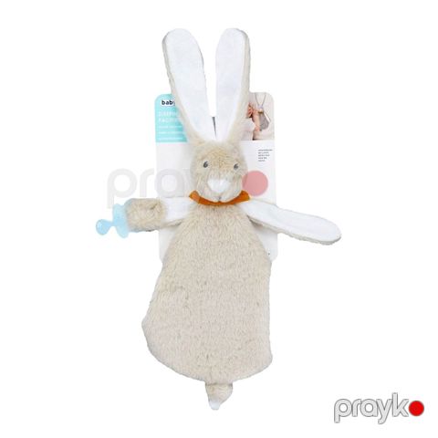 Əmzik tutacağı ilə yumşaq oyuncaq Babyjem 813, bej — Bakı