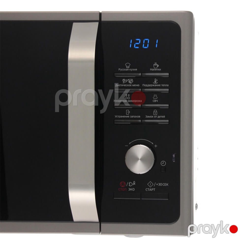 Mikrodalğalı soba Samsung MS23F302TQS/BW Black — Mallar, Bakı (2)