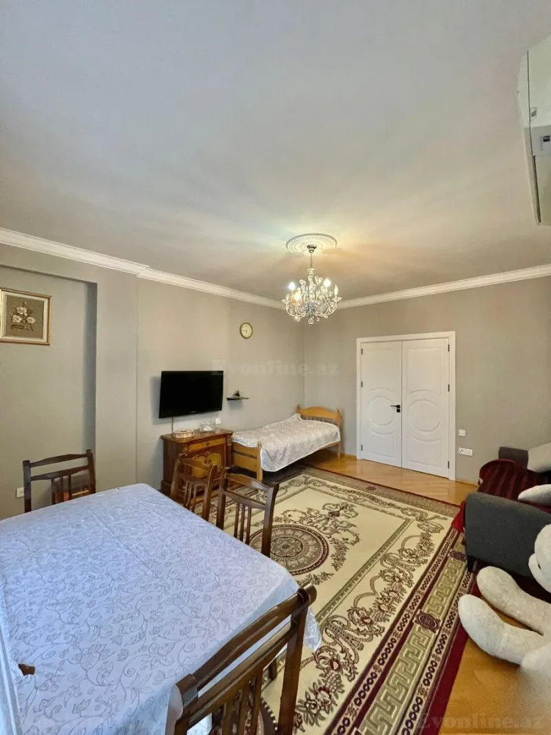 Kirayə verilir 2 otaqlı Mənzil Yeni tikili 90 m² Bakı, Nərimanov r., Bakmil m — Mənzil, Bakı (3)