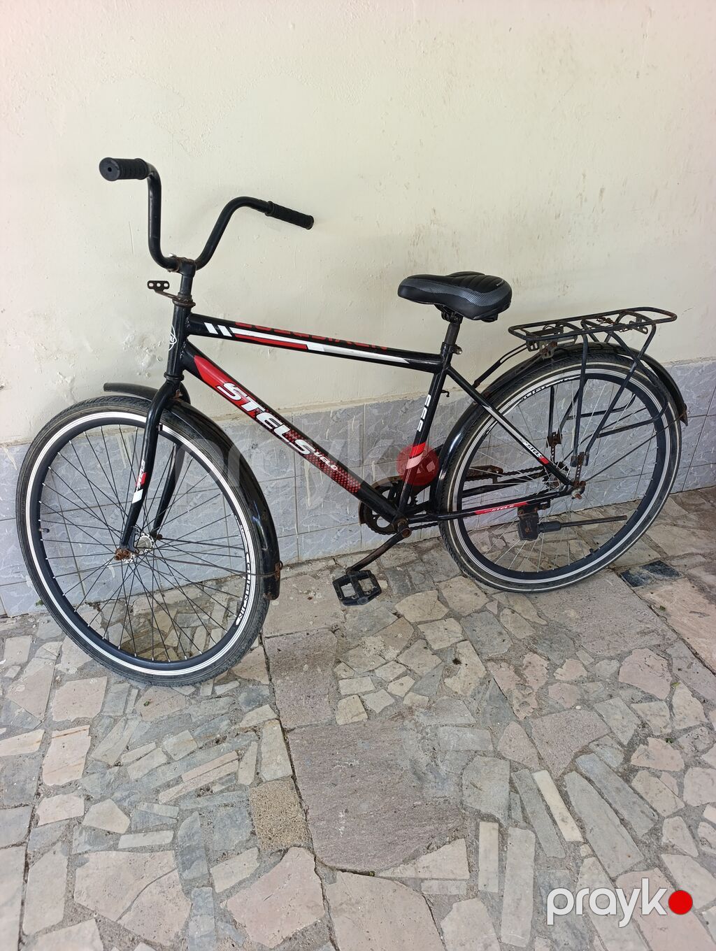 Şəhər tipli velosiped – Stels (Transport modeli) - Çərçivə: polad — Yol velosipedləri, Novxanı (2)