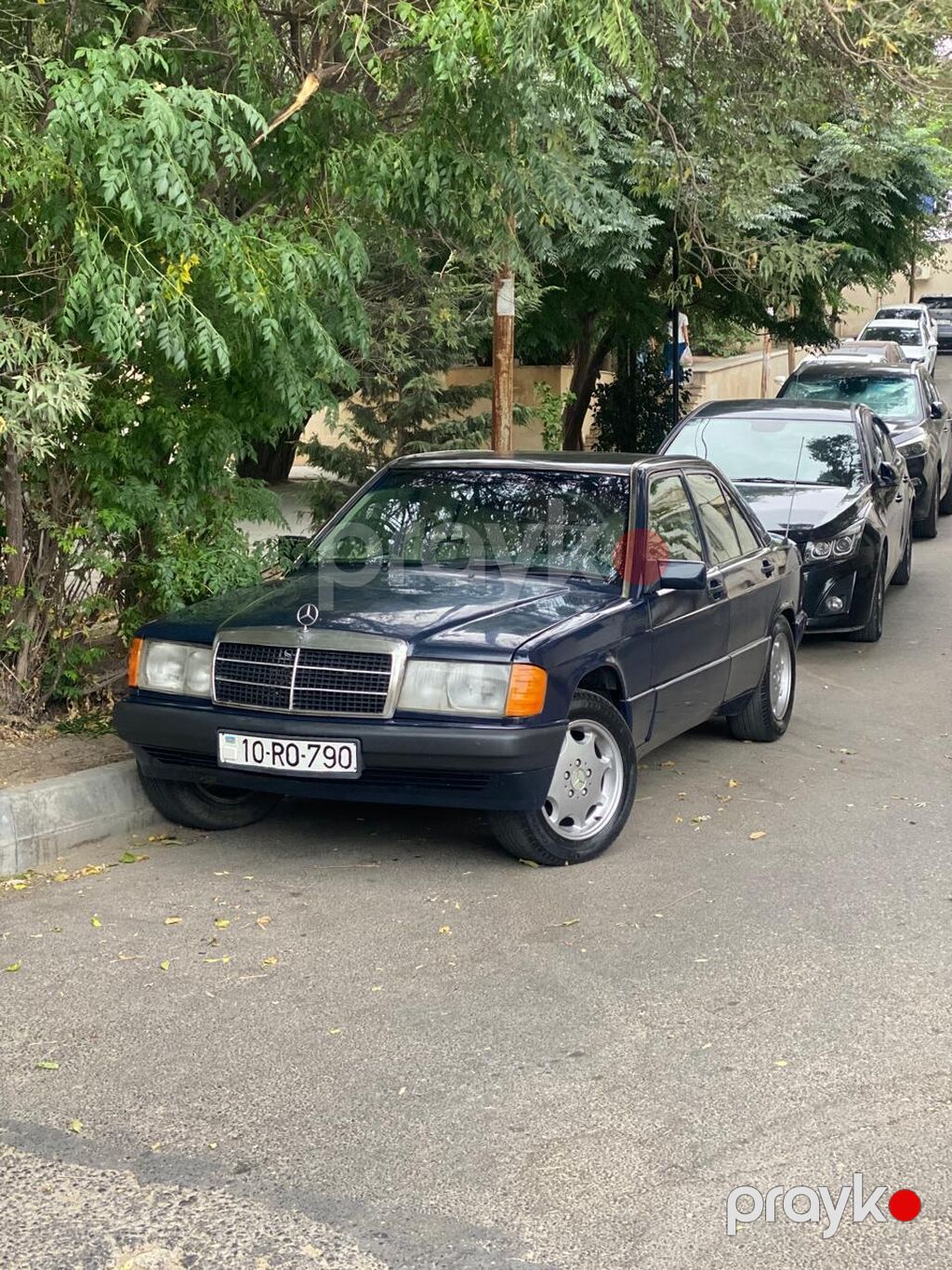 Mercedes-Benz 190 (W201): 2.3 l 1993 il Sedan 10-RO-790 — Avtomobillər, Qusar (4)