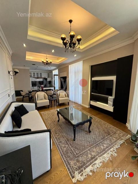 Satılır 3 otaqlı Bina evi menzil (Yeni tikili), 126 m², Xətai rayonu — Bakı