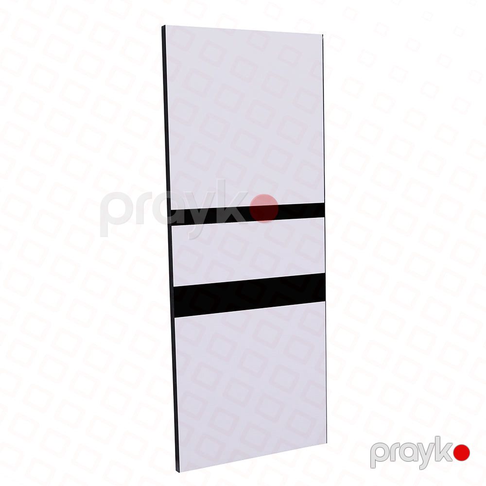 Qapı vdk plus emal ağ daxili hamar şüşə 80X200 — Tikinti materialları, Bakı (2)