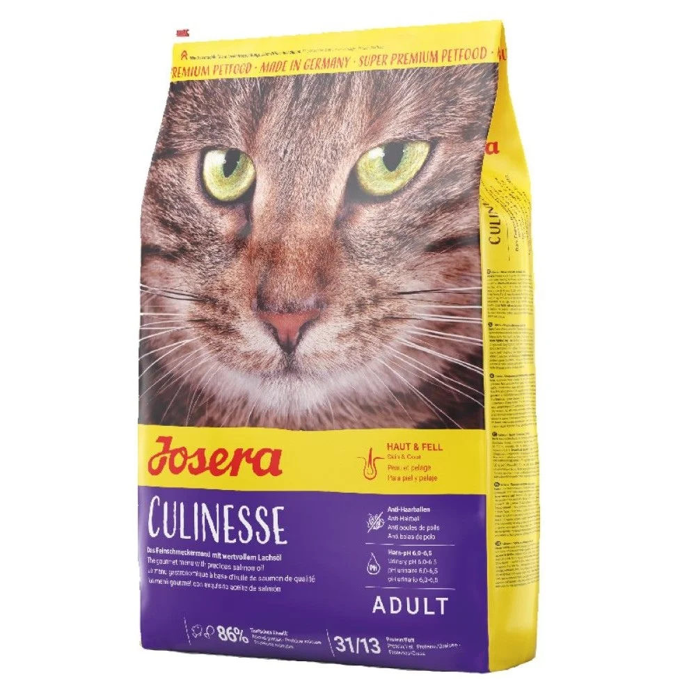 Josera Culinesse, yetkin pişiklər üçün premium tam yem, yüksək keyfiyyətli quş əti və qidalı qızılbalıq parçaları ilə (çəki ilə) — Bakı