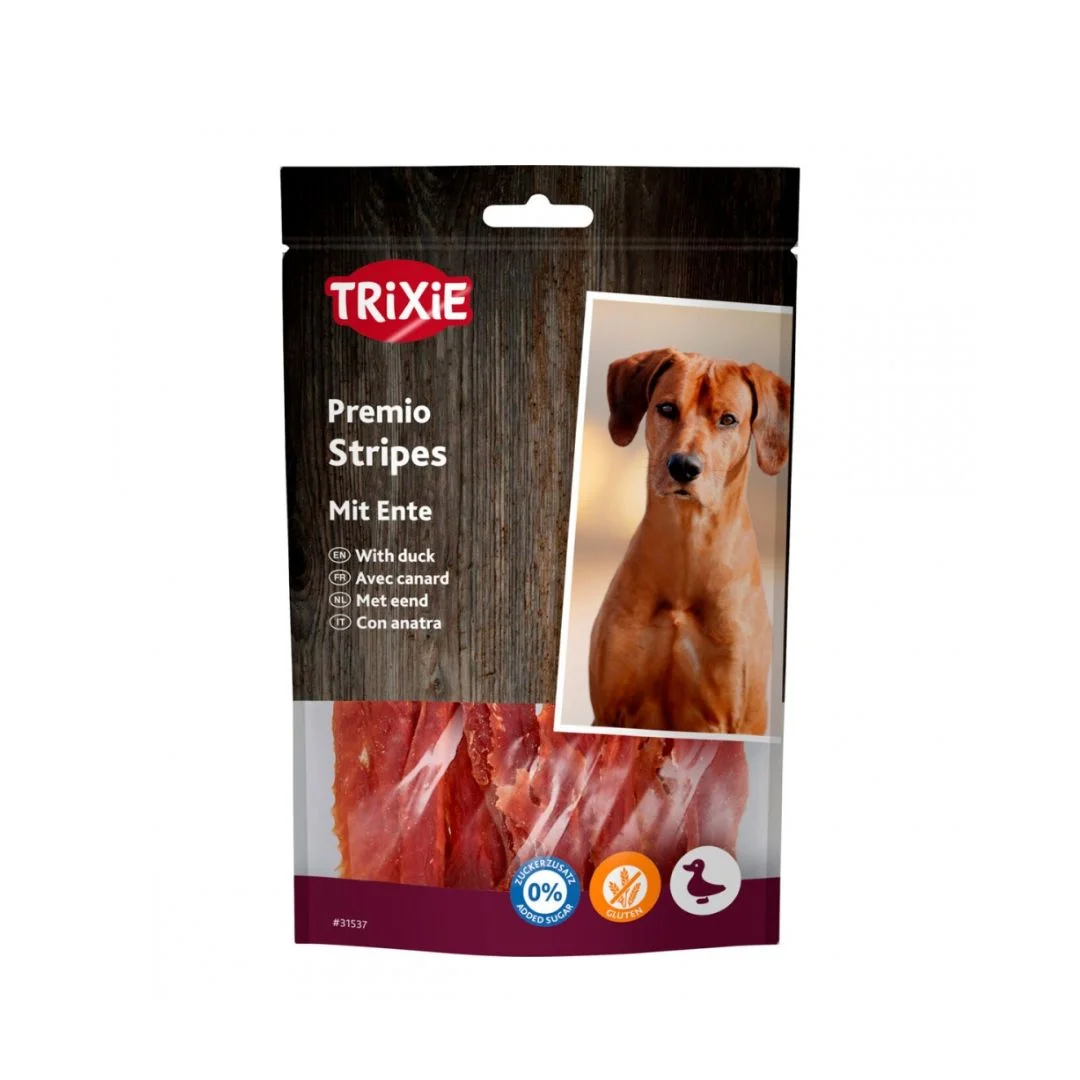 Trixie «Ducky Stripes» it şirniyyatı ördək ilə, 100 q — Bakı