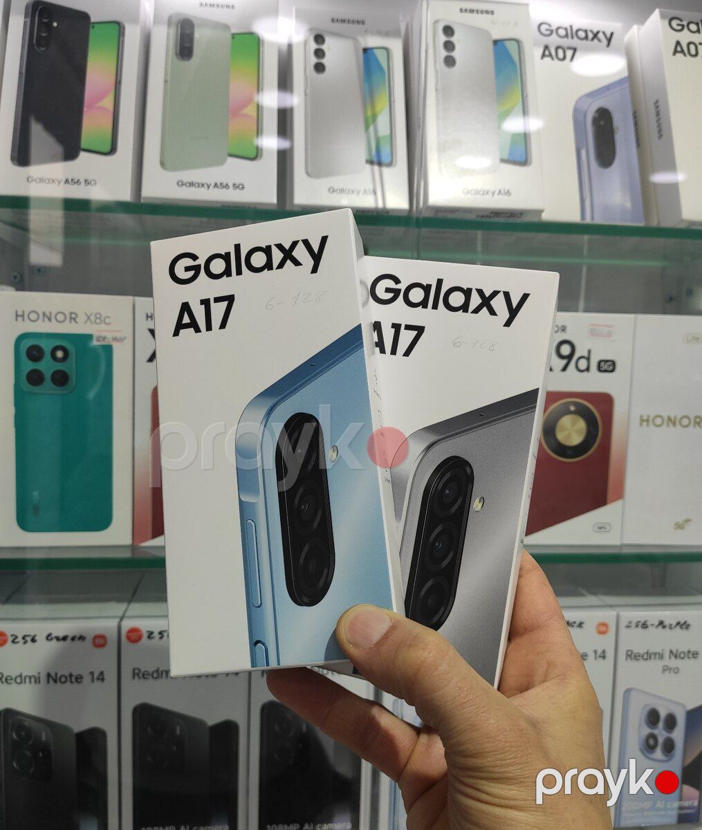Samsung Galaxy A17 Light blue 128GB/4GB — Smartfonlar, Bakı (2)