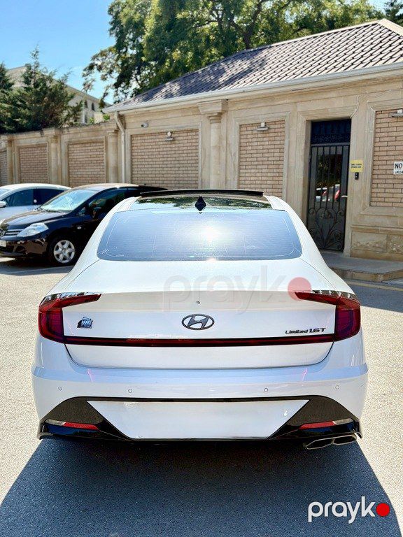 Hyundai Sonata, 1.6 L, 2021 il, 130 000 km — Avtomobillər, Bakı (7)