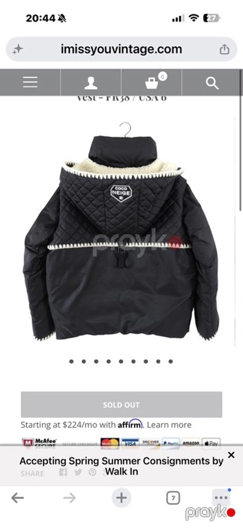 Puxovik kurtka, Chanel, M — Bakı
