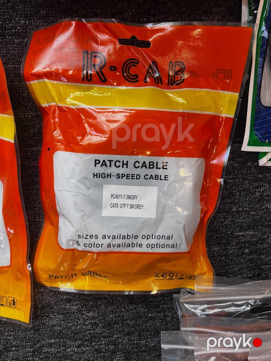 LAN kabel / Patch Cord – Cat5e/Cat6 – Topdan — Şəbəkə və server avadanlığı, Bakı (9)