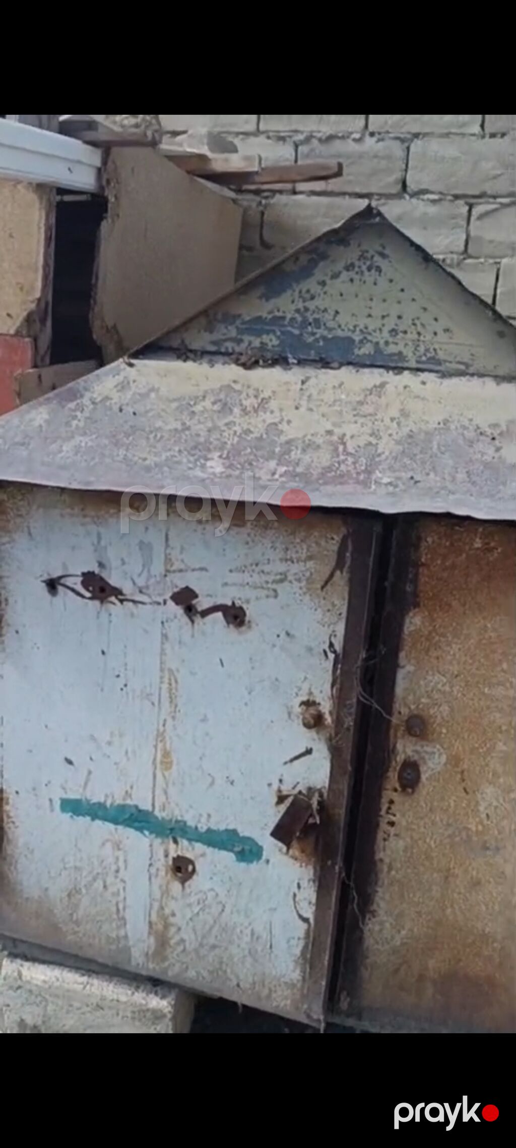 Metall qutu/saxlama köşkü - Material: qalın metal lövhələr və — Hazır konstruksiyalar, Ceyranbatan (3)
