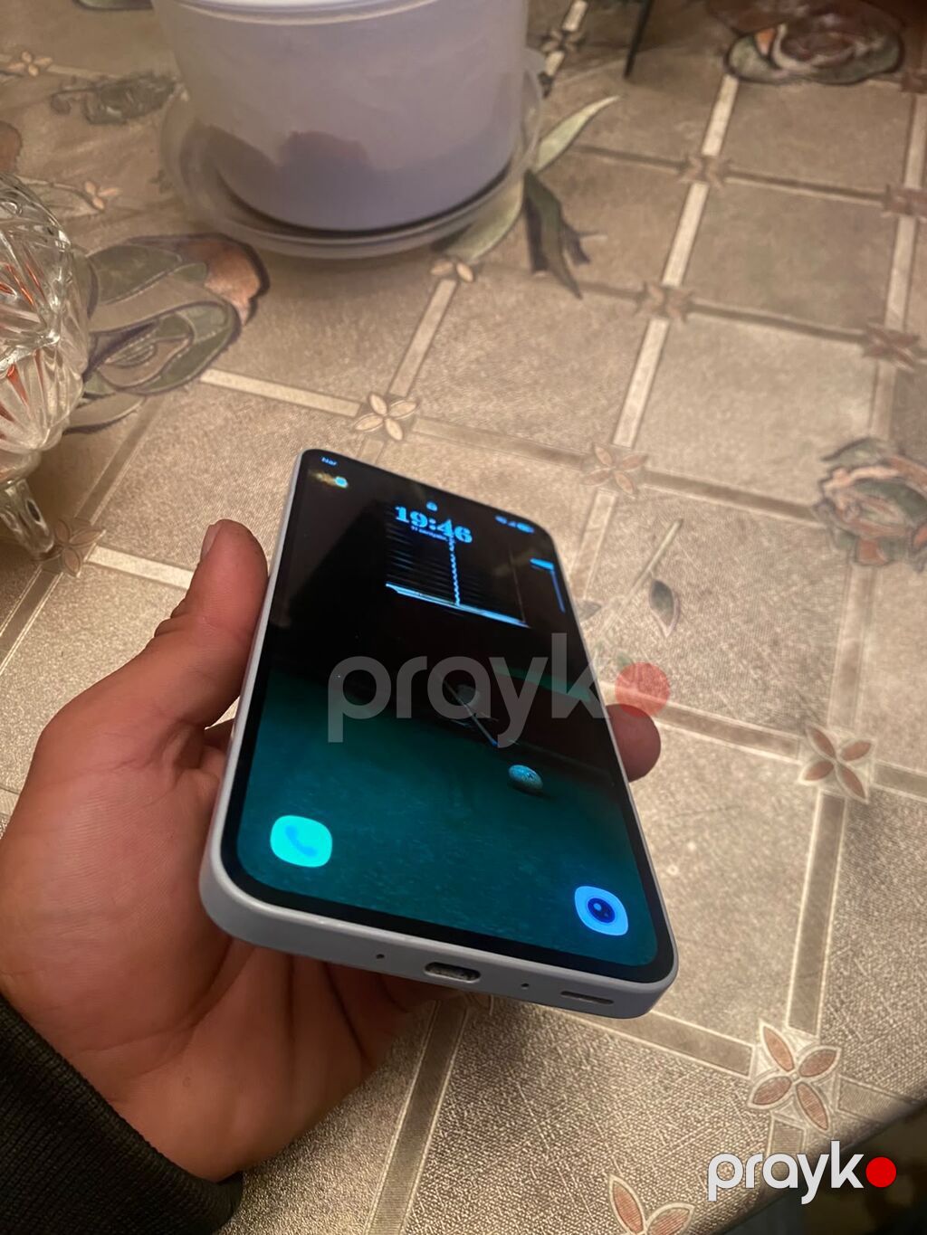 Samsung Galaxy A35 5G, 128 GB, rəng - Ağ, Barmaq izi — Samsung, Qusar (4)