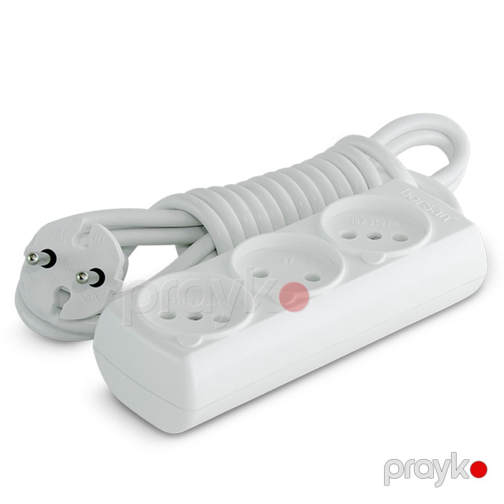 Borsan br - 1543 - 5, 3 - lü uzadıcı 5 m — Elektrika, Bakı (2)