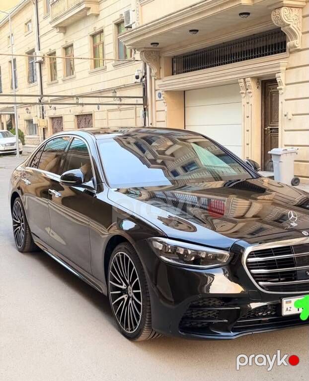 Mercedes S 350 d, 2.9 L, 2022 il, 58 000 km — Avtomobillər, Bakı (4)