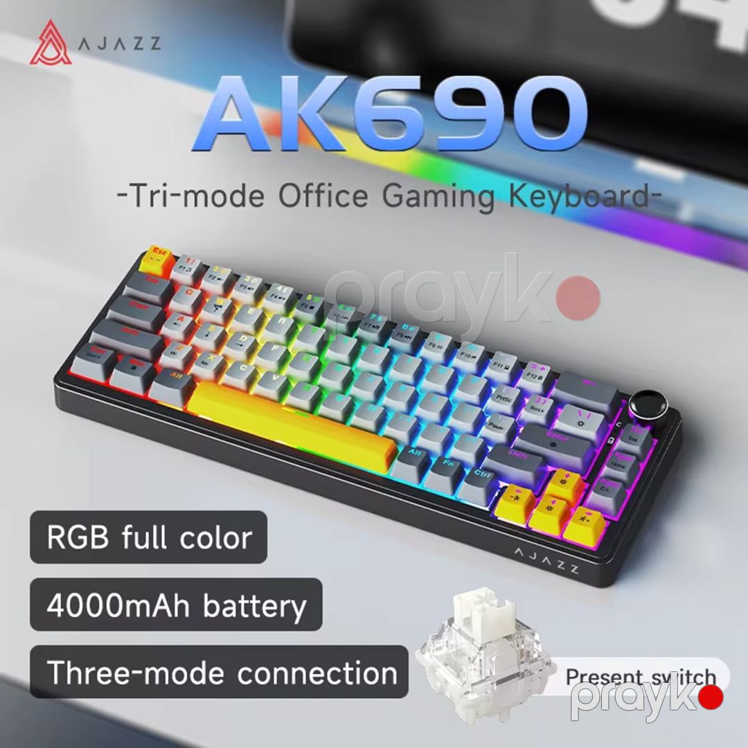 Ajazz AK690 Wireless — Periferik cihazlar, Bakı (3)