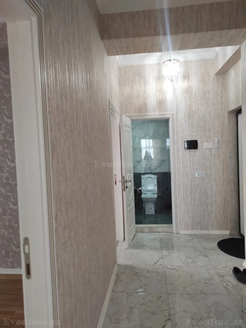 Kirayə verilir 3 otaqlı Mənzil Yeni tikili 70 m² Bakı, Suraxanı r., Xalqlar Dostluğu m., Yeni Günəşli — Mənzil, Bakı (5)