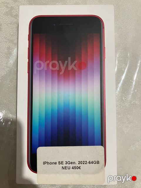 Apple iPhone SE (2022) Red 64GB/4GB — Bakı