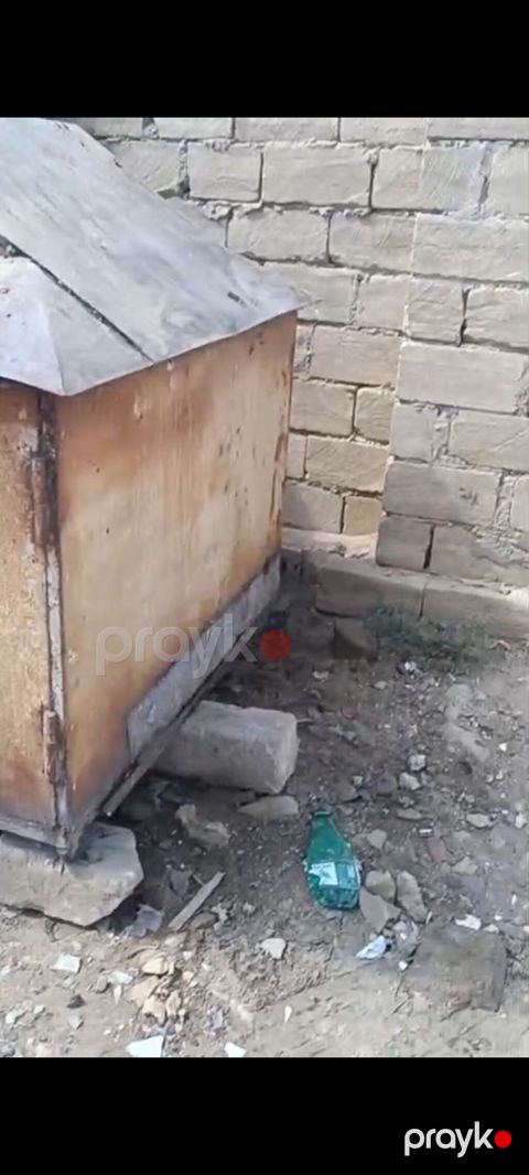 Metall qutu/saxlama köşkü - Material: qalın metal lövhələr və — Ceyranbatan
