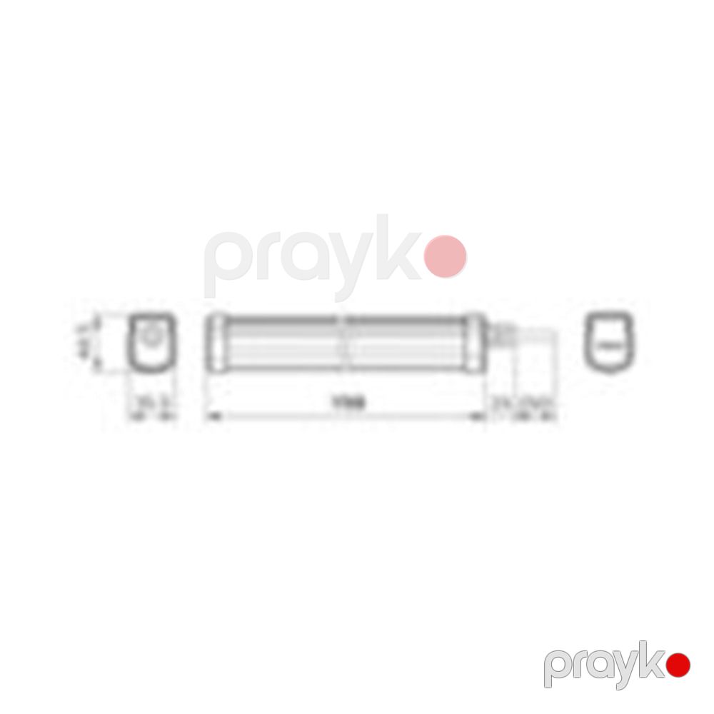 Phılıps LED divar lampası WT035C 30 psu gc cfw L1200 — İşıqlandırma, Bakı (2)