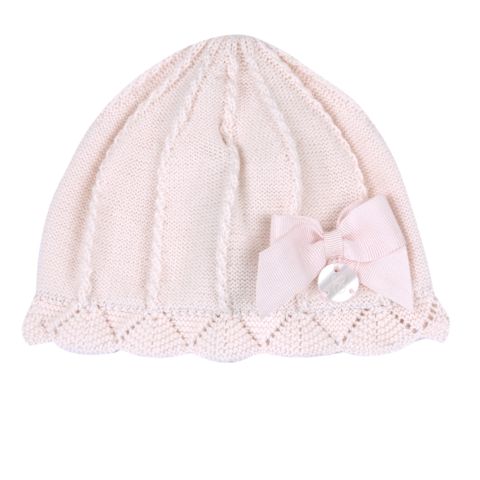 Qızlar üçün papaq Chicco 9101775000000-11, çəhrayı, pambıq/modal, ölçü 6-9 ay — Bakı
