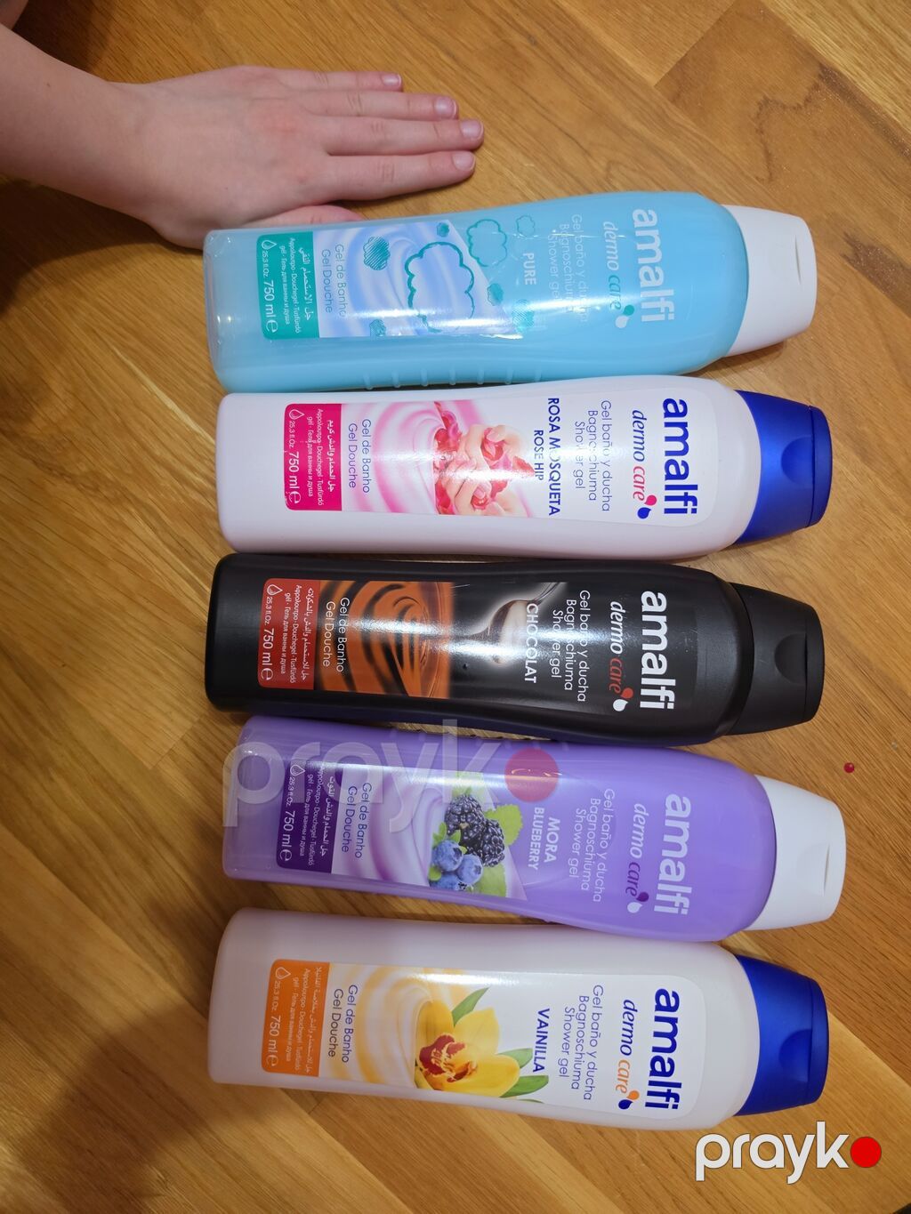 Amalfi Dermo Care duş geli kolleksiyası Məhsul: Amalfi markalı 750 ml — Bədən qayığı, Bakı (2)