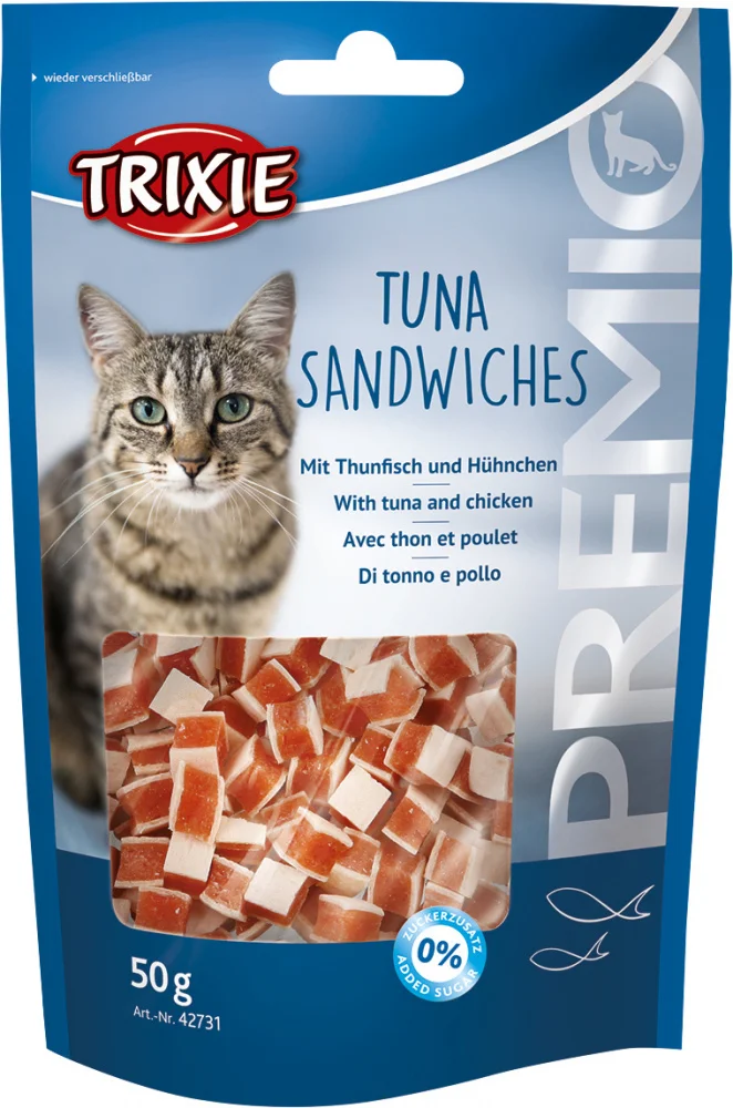 Trixie Premio Tuna Sendviçləri: Pişiklər üçün 50 q tuna şirniyyatı — Bakı