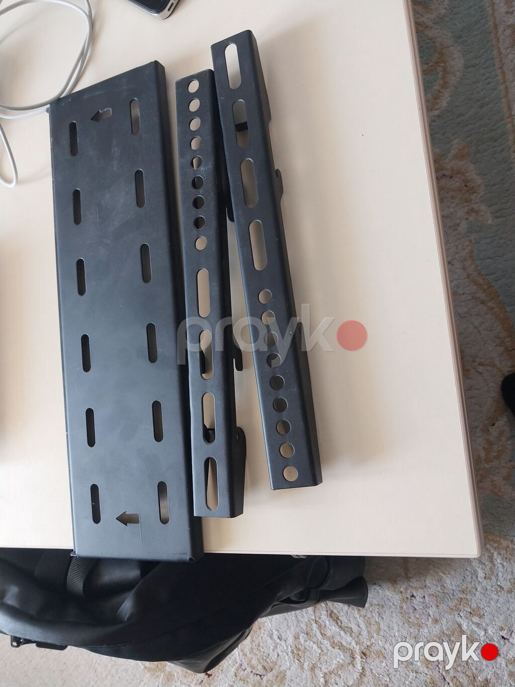 Universal divar TV asqısı üçün metal montaj dəsti - Material — Dayaq və bağlantı kənə, Bakı (2)