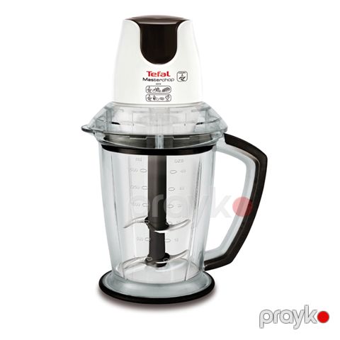 Doğrayıcı Tefal MasterChop Powelix Maxi 4 Bıçaqlı Qara Rondo MB 470 Black