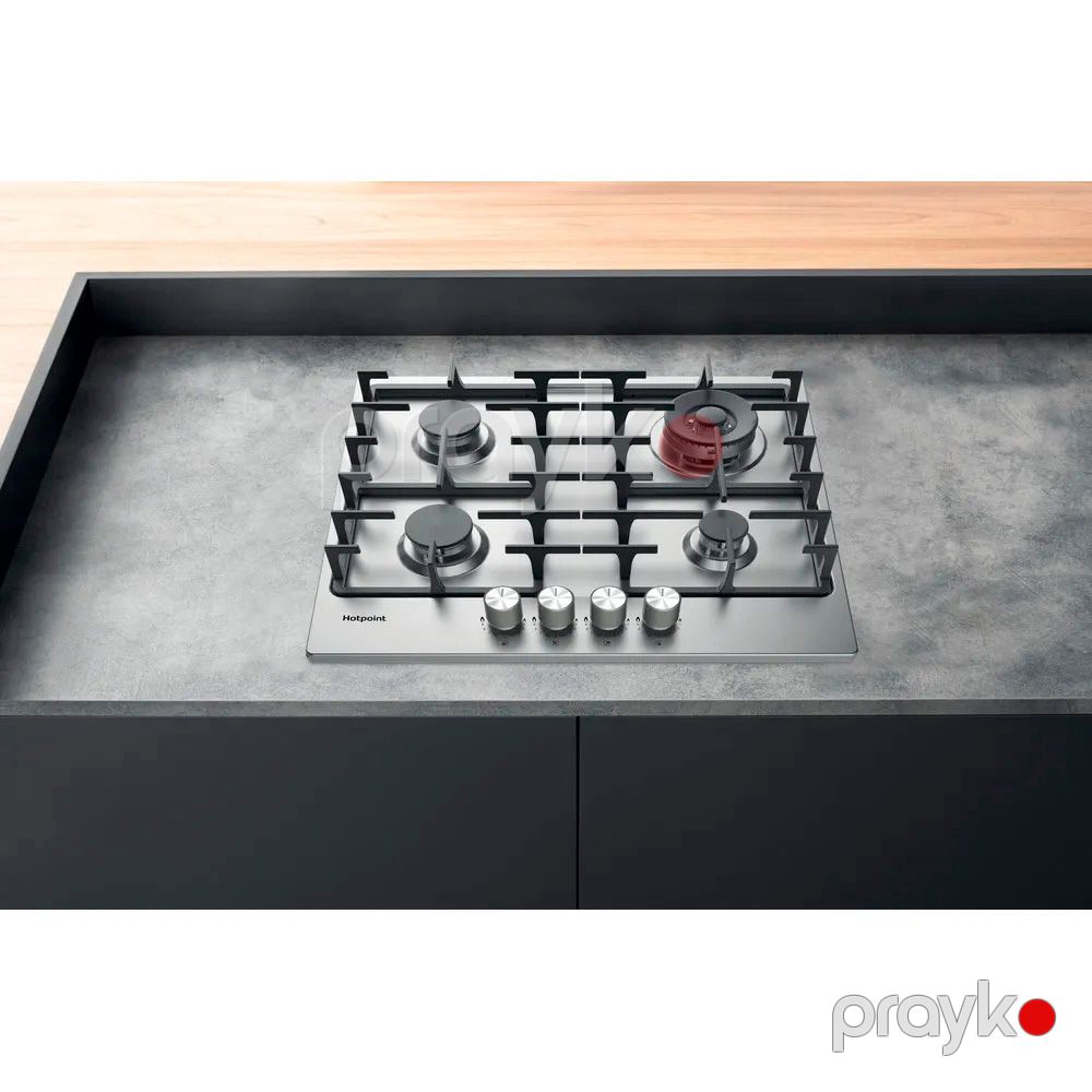 Bişirmə paneli Hotpoint PPH 60G Df/ıx Silver — Mallar, Bakı (2)
