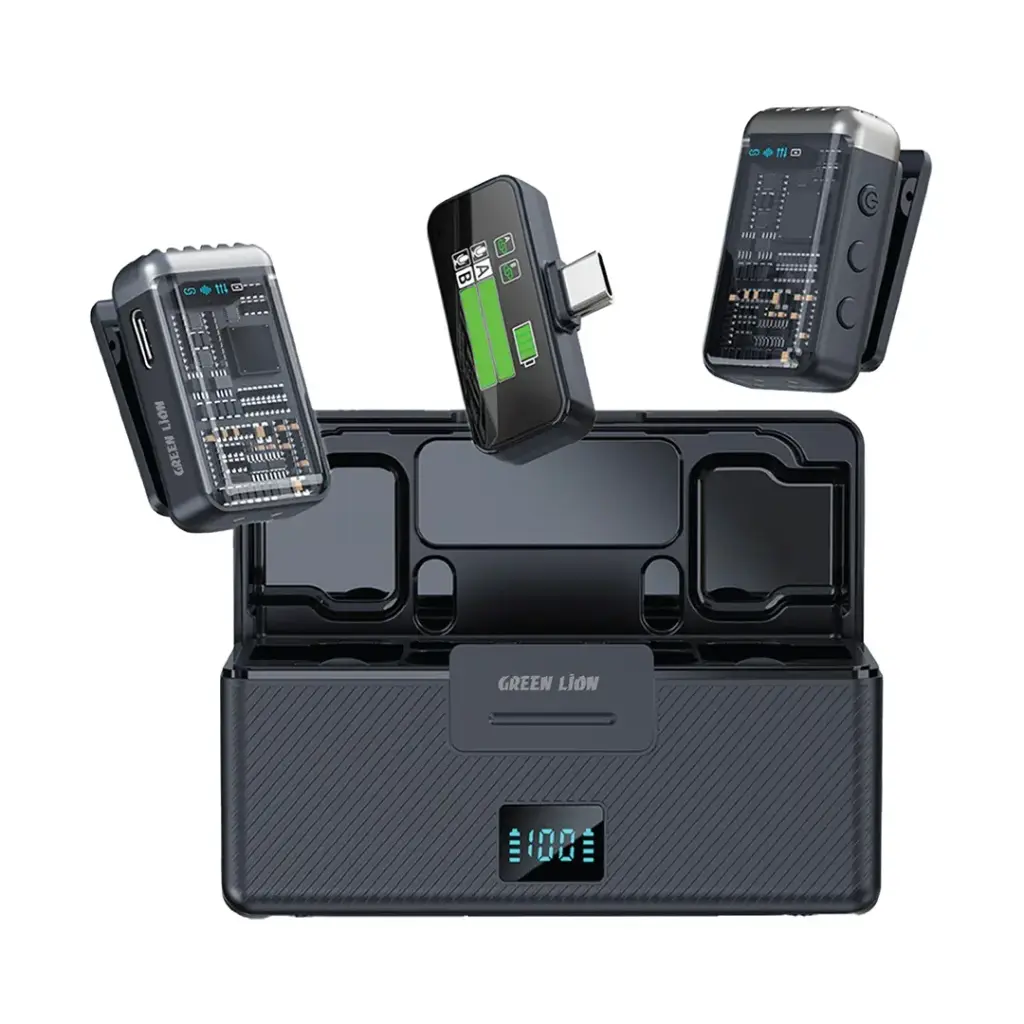 Green Lion GM-90X Microphone - Black Black — Mallar, Bakı (3)
