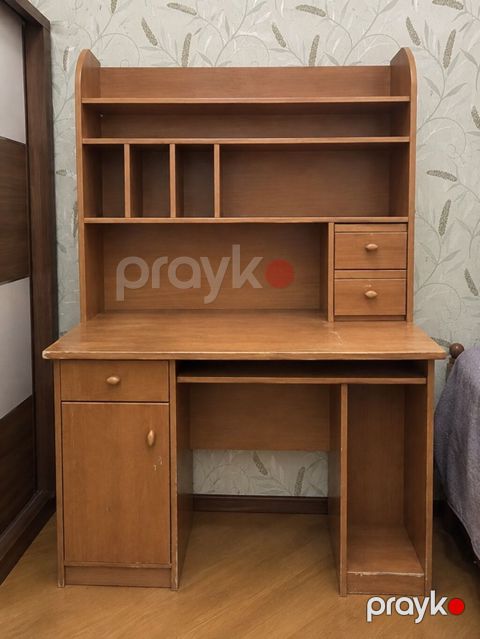 Düz masa, Polkalı, Siyirməli, MDF — Bakı