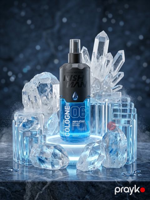 Təraş sonrası odekolon NishMan 06 Aqua D'Asil, 400 ml, Bütün dəri növləri — Bakı