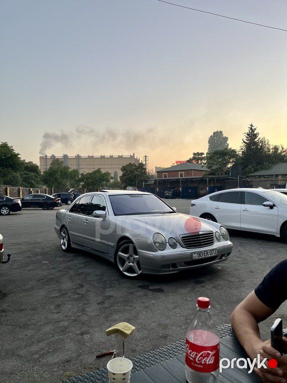 Mercedes E 280, 2.8 L, 2000 il, 440 500 km — Avtomobillər, Bakı (8)