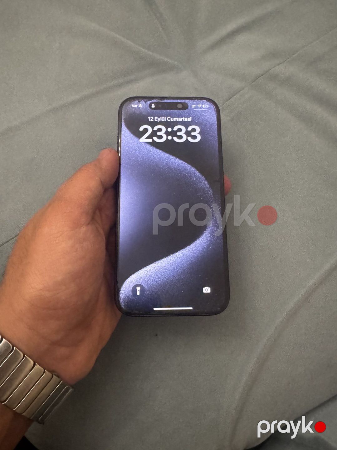Apple iPhone 15 Pro Black Titanium 128GB/8GB — Smartfonlar, Bakı (4)