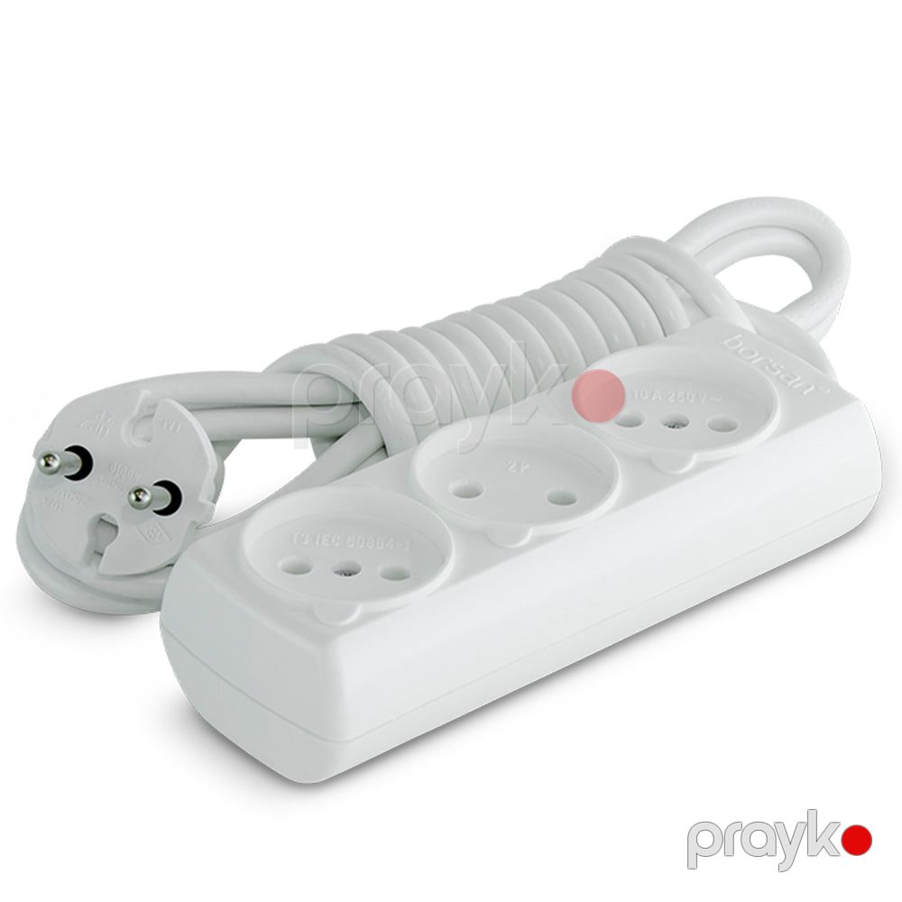 Borsan br - 1543 - 10, 3 - lü uzadıcı 10 m — Elektrika, Bakı (2)