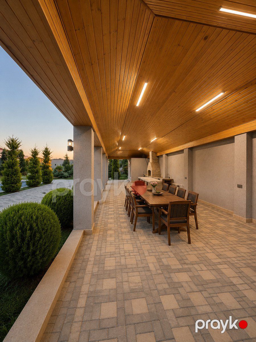 Satılır 5 otaqlı həyət evi/bağ evi 220 m² — Ev, villa, Bakı (4)