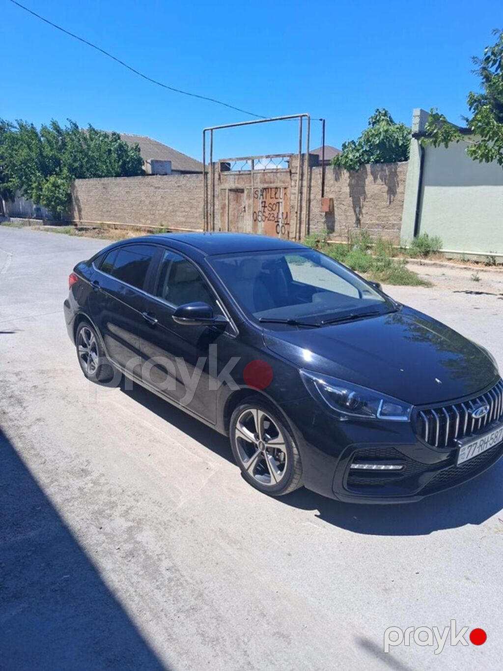 Chery Arrizo 5 sedan - Kuzov: sedan, qara rəng - Salon: açıq bej — Avtomobillər, Bakı (6)