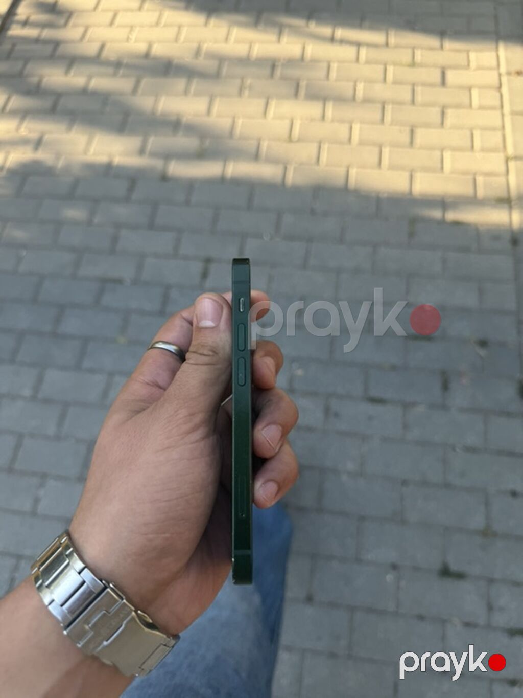IPhone 13 mini, Yaşıl, Simsiz şarj, Face ID — Apple iPhone, Mingəçevir (4)