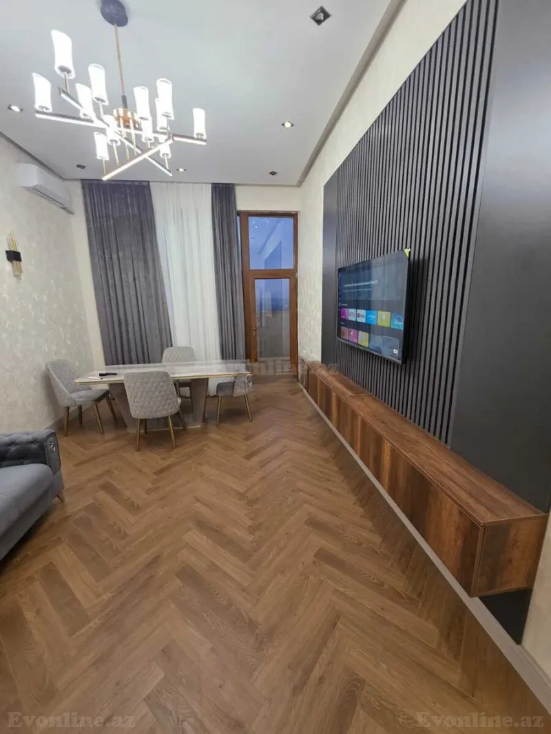 Satılır 2 otaqlı Mənzil Yeni tikili 80 m² Bakı, Xətai r., Əhmədli m — Mənzil, Bakı (3)