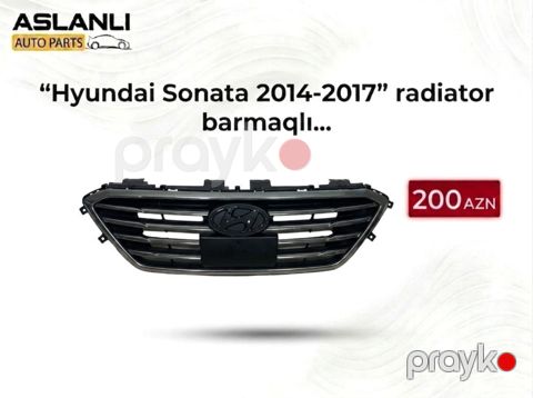 "Hyundai Sonata 2014-2017" radiator barmaqlığı — Bakı