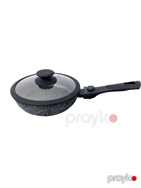 Tava Baroly ZGH_00445, 22 sm, alüminium, qara — Bakı